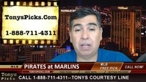 Miami Marlins vs. Pittsburgh Pirates Pick Prediction MLB Odds Preview 6-15-2014
