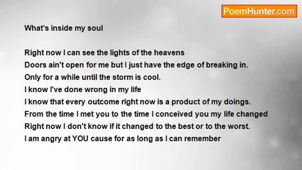 Zanele Mavuso - What's inside my soul