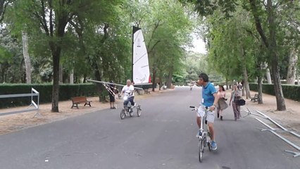 Ciclo Vela - Sail Bike - Velo Voile