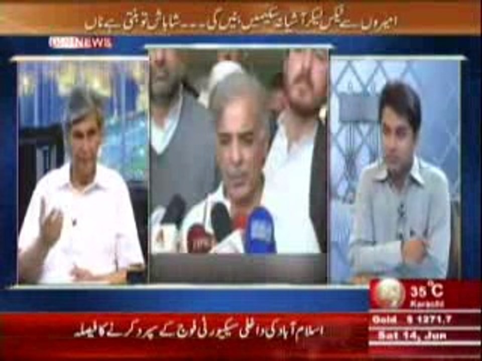 Zavia (Punjab Hukumat Ka Awami Budget ... Kya Awam Ke Hath Kuch Aya --) 14 June 2014