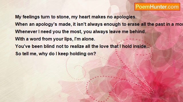 Hailey Marie - No apologies