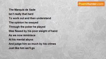 chris dawson - Marquis de Sade