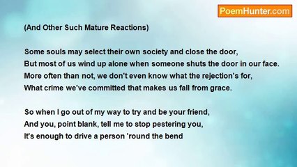 Heidi K. Haskell - I Didn't Want to Be Your Friend, Anyway