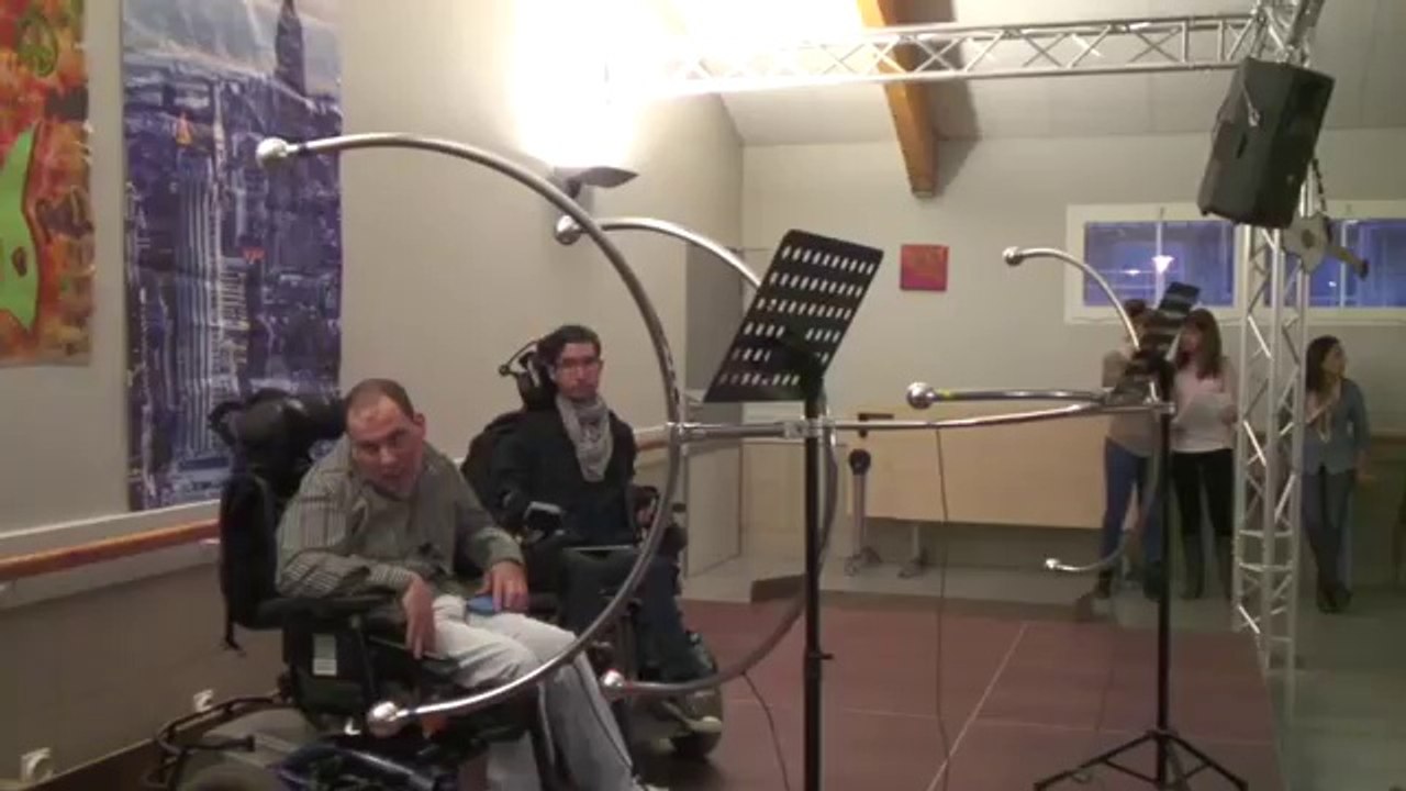 Instrument de musique pour handicapé BAO-PAO