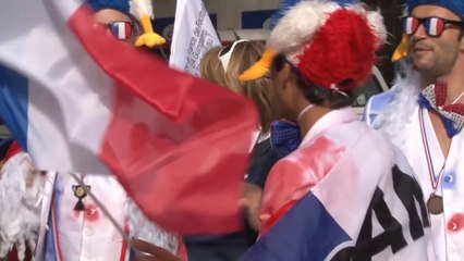 Bleus - Les supporters sont là !