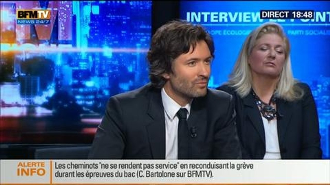 BFM Politique: L'interview de Claude Bartolone par Christophe Ono-dit-Biot du Point - 15/06 3/5