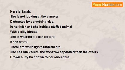 Brie Carter - A Photograph