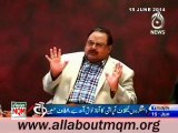 Altaf Hussain Appreciates Operation in NW