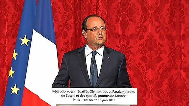 Cérémonie de remise de décorations aux médaillés des Jeux Olympiques et Paralympiques de Sotchi