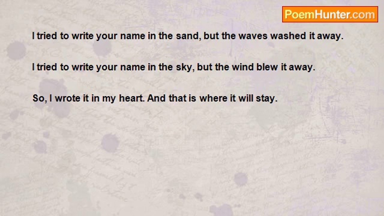 Roshaun Beasley - Your Name