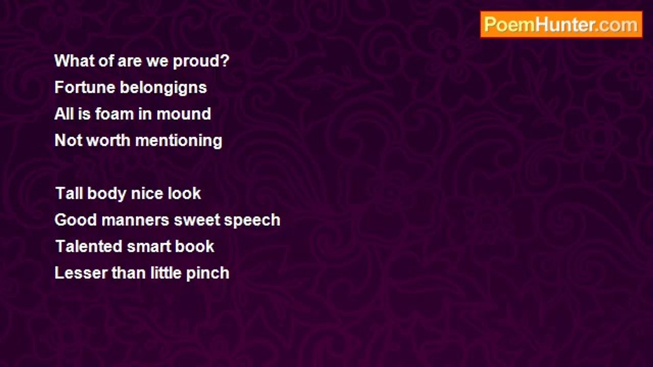 kassem oude - Modesty