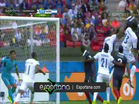 القائم يحرم مالودا من تسجيل الهدف الاول لفرنسا فى شباك الهندوراس