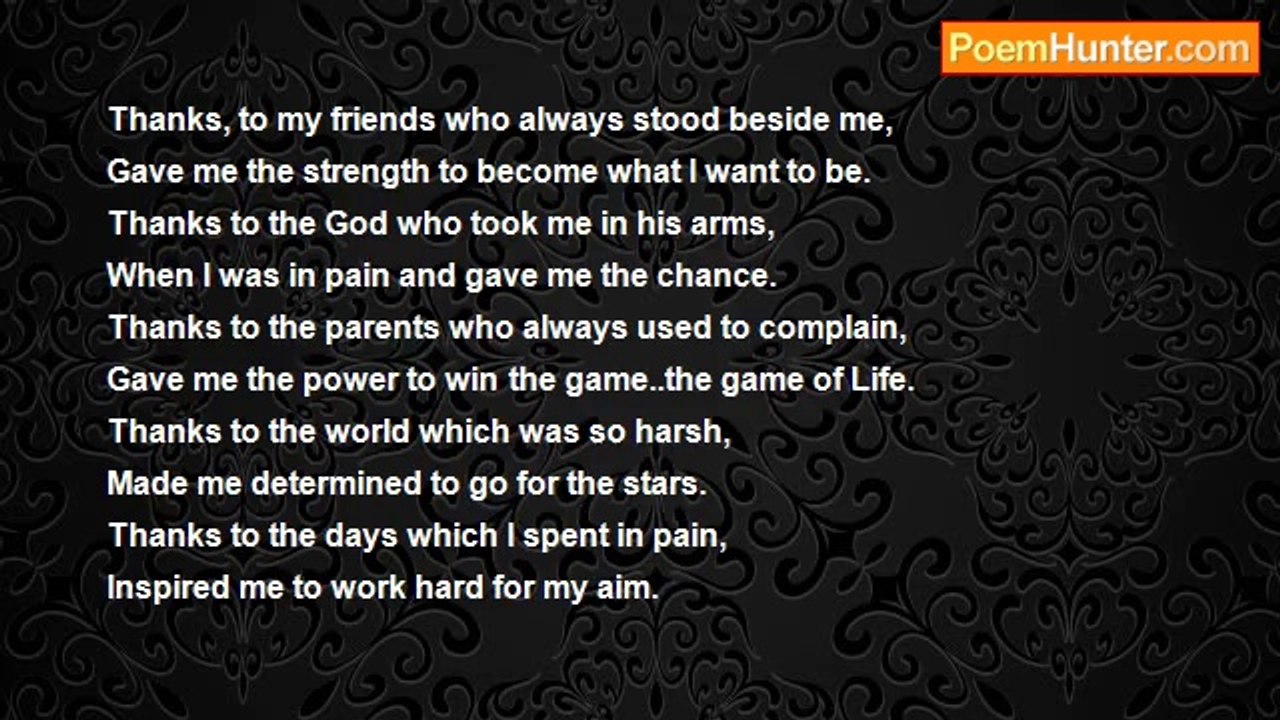 Anubhav Sharma - Thanks...