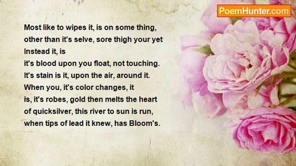 Is It Poetry - when love lies bleeding