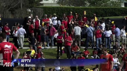 World Cup: Belgium in training ahead of game against Algeria