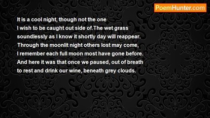 Is It Poetry - Moonlit Night