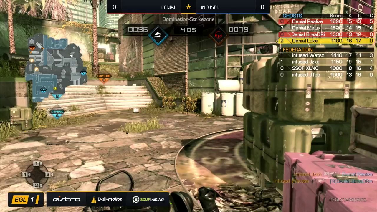 EGL SS : Denial vs Infused : Round 2 - Map 1