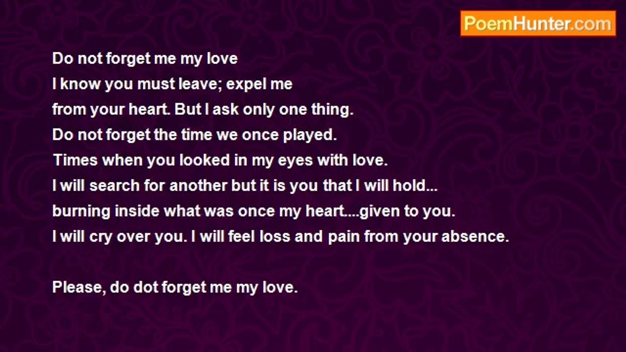 Sarah Sisson - Do Not Forget Me My Love