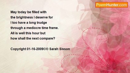 Sarah Sisson - Good Day