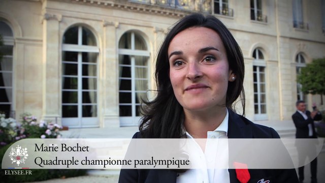 Marie Bochet, Martin Fourcade et Nicolas Peifer : les sportifs décorés témoignent