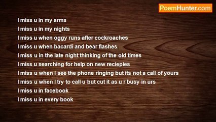 rajnish jena - I miss u