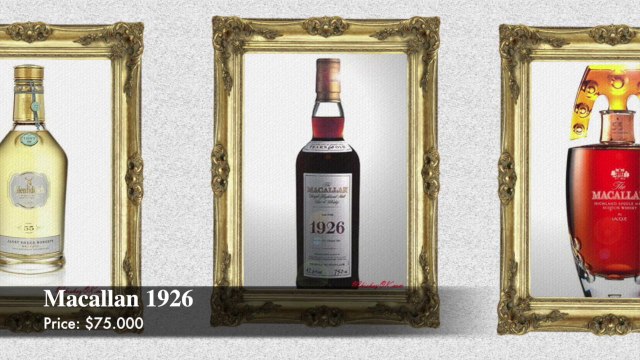 Top 10 of The Most Expensive Whiskeys / Whiskies