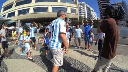 Argentina, la Barra Brava invade Rio