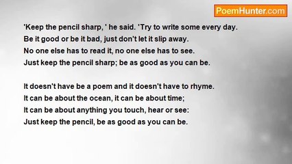 William Kruse - Keep The Pencil Sharp