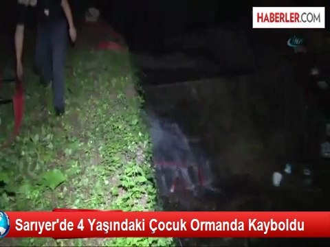 Sarıyer'de Piknik Yapan Ailenin 4 Yaşındaki Çocuğu Kayıp