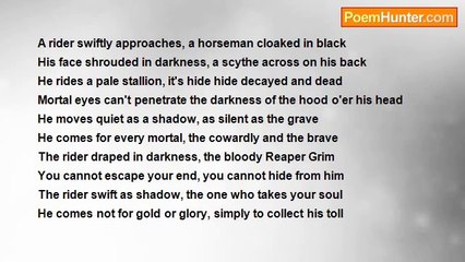 Tim Vallie - The Rider of Death