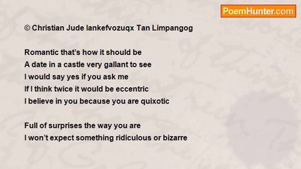 Christian Jude Iankefvozuqx Tan Limpangog - Quixotic