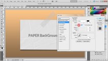 make background paper with photoshop