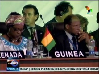 Presidente de Gabón felicita al G77+China por sus logros en economía