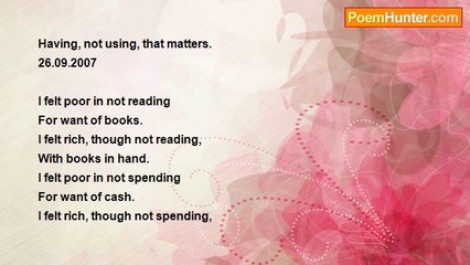 Rm.Shanmugam Chettiar. - Having  matters