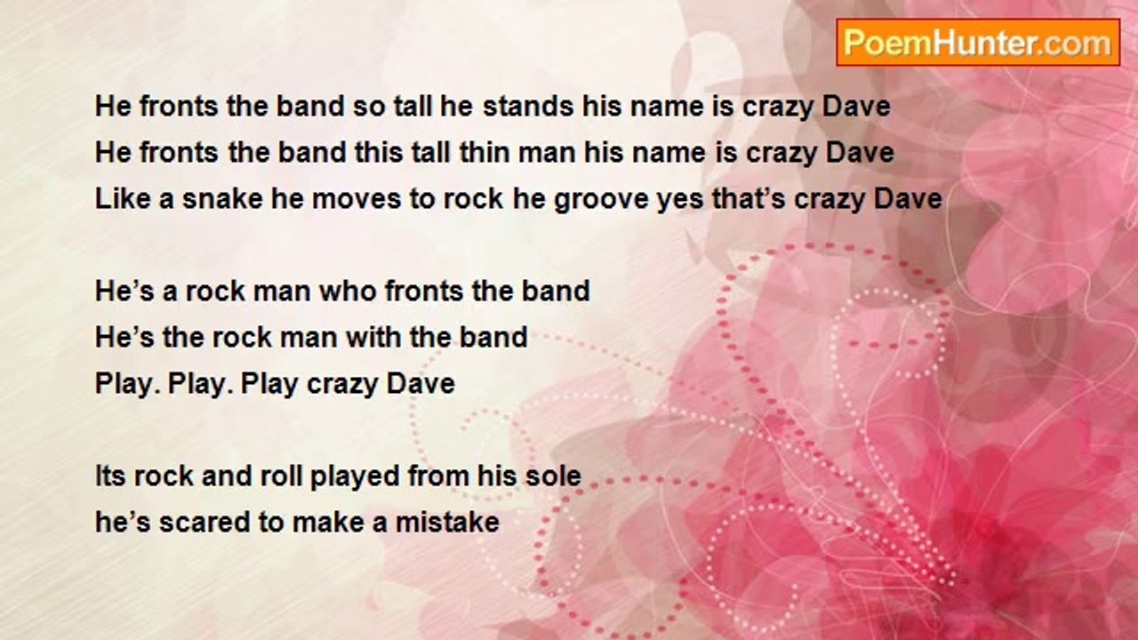 john mc cudden - Crazy Dave