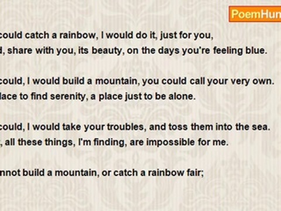 Winniek Koh - If You Could Catch A Rainbow