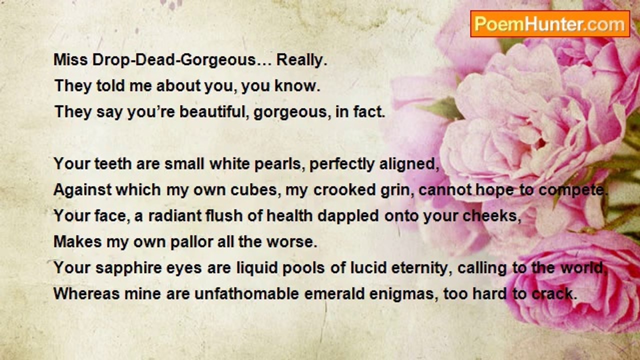 Melissa Nikolova - Do Me A Favor-Drop Dead, Miss Drop-Dead-Gorgeous