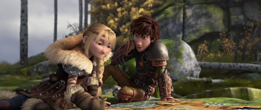 How to Train Your Dragon 2 - Hiccup and Astrid Clip HD