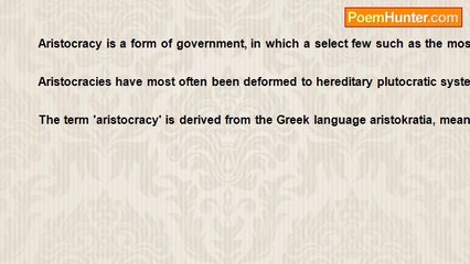 Rommel Mark Dominguez Marchan - not poetry...ARISTOCRACY..govt. form