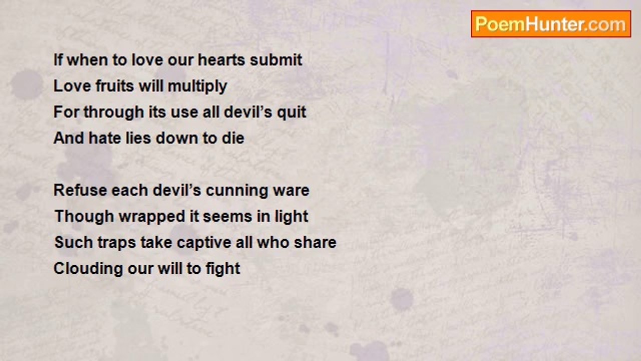 Michael P. Johnson - CLOUDING OUR WILL TO FIGHT