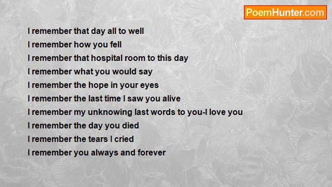 Ashley Kenny - I Remember...
