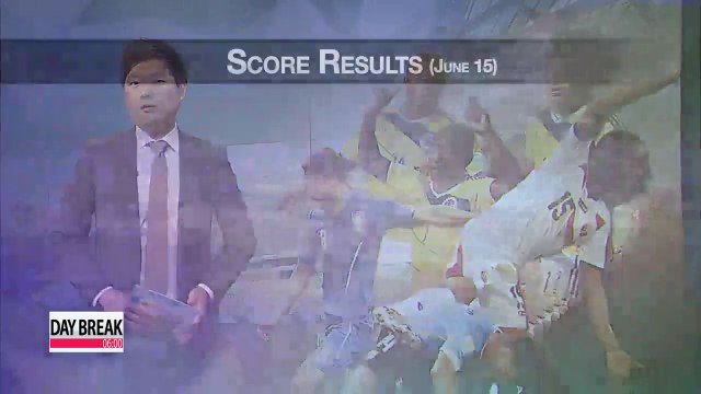 Sunday's World Cup results