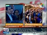 Zuluaga reconoce triunfo de Santos en elecciones colombianas