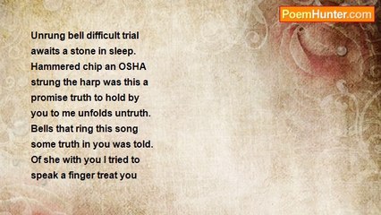 Is It Poetry - I Cannot Move It, will you: ..: Judge