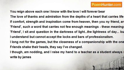 james prince - A LETTER TO A FRIEND..