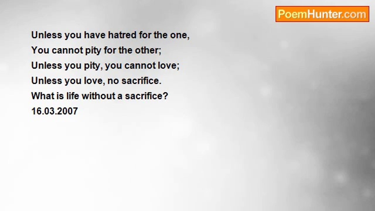 Rm.Shanmugam Chettiar. - Hatred is the root