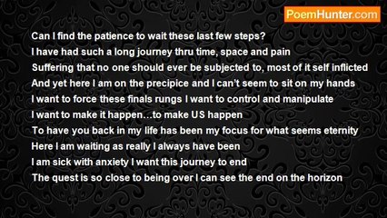 Joe Rivas - Can I find the patience