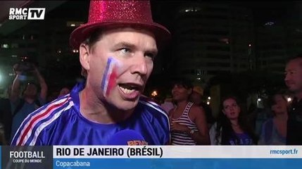 Football / Les Bleus réjouissent les supporters à Rio - 16/06