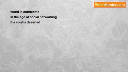 sabir mohammad - in the age of social networking