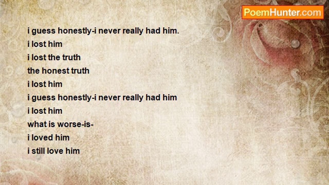 Sindal Benson - I LOST HIM